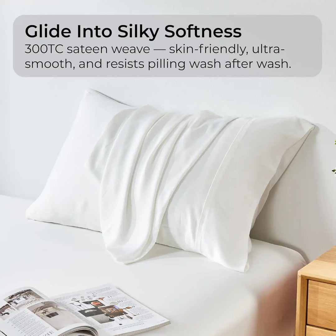 Cooling Bamboo Pillowcases Set