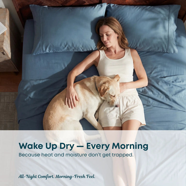 ClassicBreeze™ Bamboo Sheet Set for Hot Sleepers - GOKOTTA