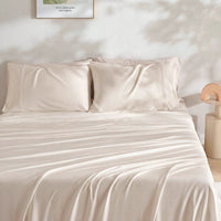 ClassicBreeze™ Bamboo Viscose Sheet Set for Hot Sleepers, Dune