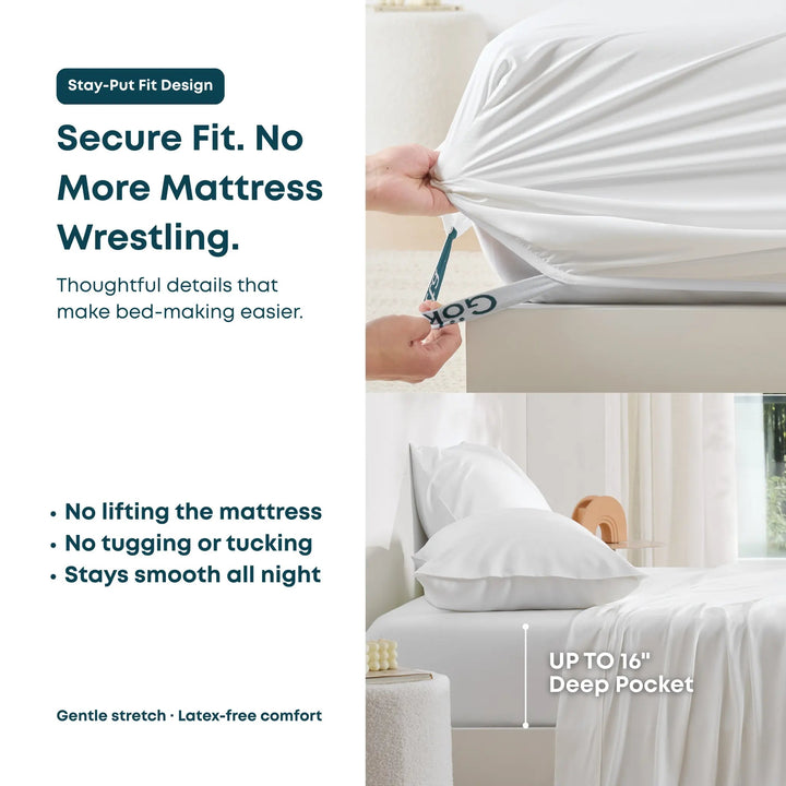 ClassicBreeze™ Bamboo Sheet Set for Hot Sleepers - GOKOTTA