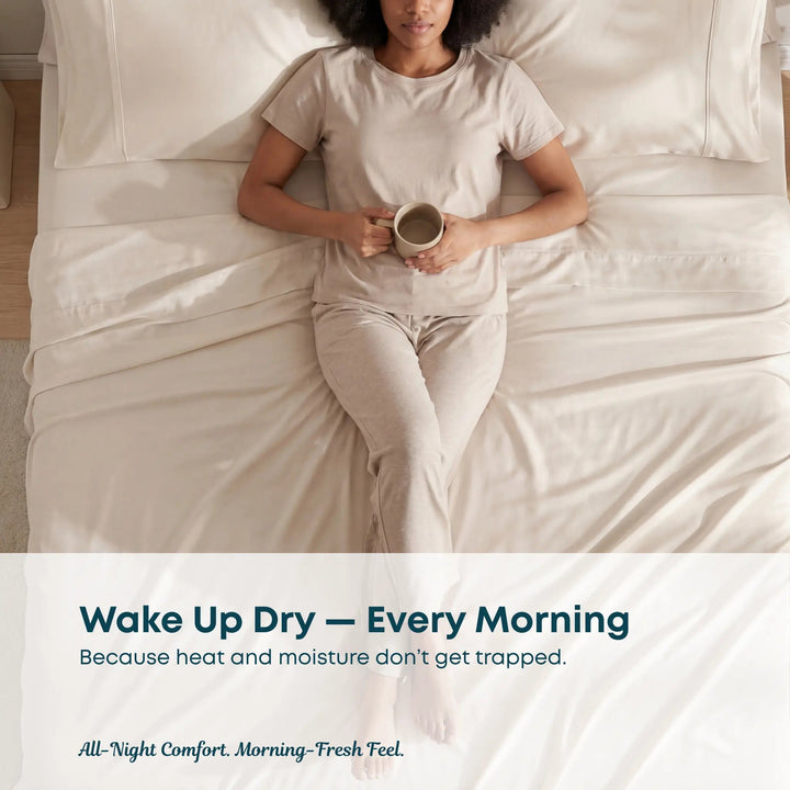 ClassicBreeze™ Bamboo Sheet Set for Hot Sleepers - GOKOTTA
