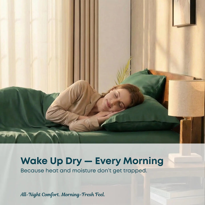 ClassicBreeze™ Bamboo Sheet Set for Hot Sleepers - GOKOTTA