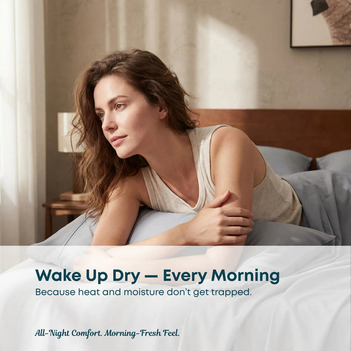 ClassicBreeze™ Bamboo Sheet Set for Hot Sleepers - GOKOTTA