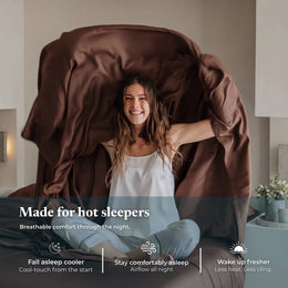 ClassicBreeze™ Bamboo Viscose Sheet Set, Sienna - GOKOTTA