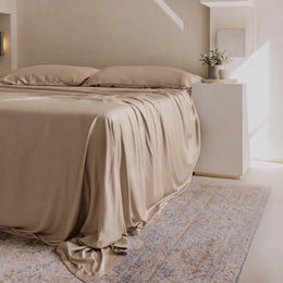 ClassicBreeze™ Bamboo Viscose Sheet Set, Snow - GOKOTTA