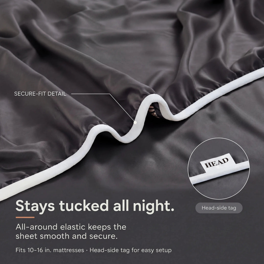 ClassicBreeze™ Cooling Bamboo Fitted Sheet - GOKOTTA