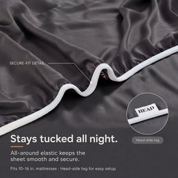 ClassicBreeze™ Cooling Bamboo Fitted Sheet - GOKOTTA