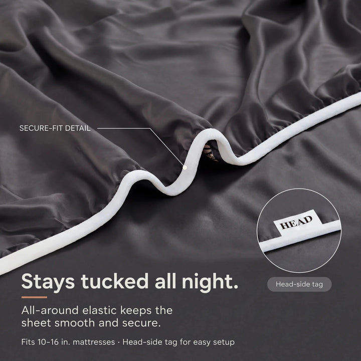 ClassicBreeze™ Cooling Bamboo Fitted Sheet - GOKOTTA