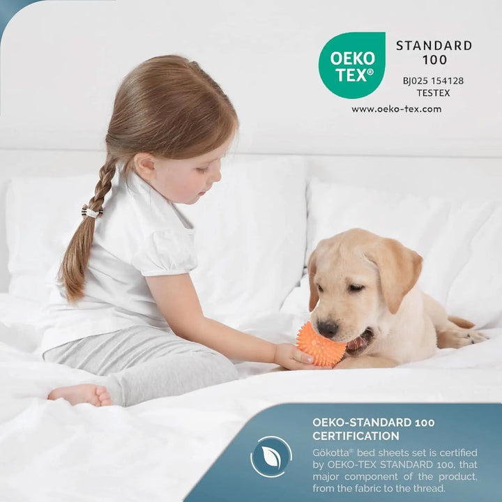 ClassicBreeze™ Cooling Bamboo Fitted Sheet - GOKOTTA