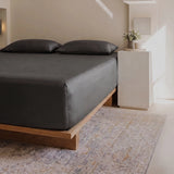 ClassicBreeze™ Cooling Bamboo Viscose Fitted Sheet, Deep Slate