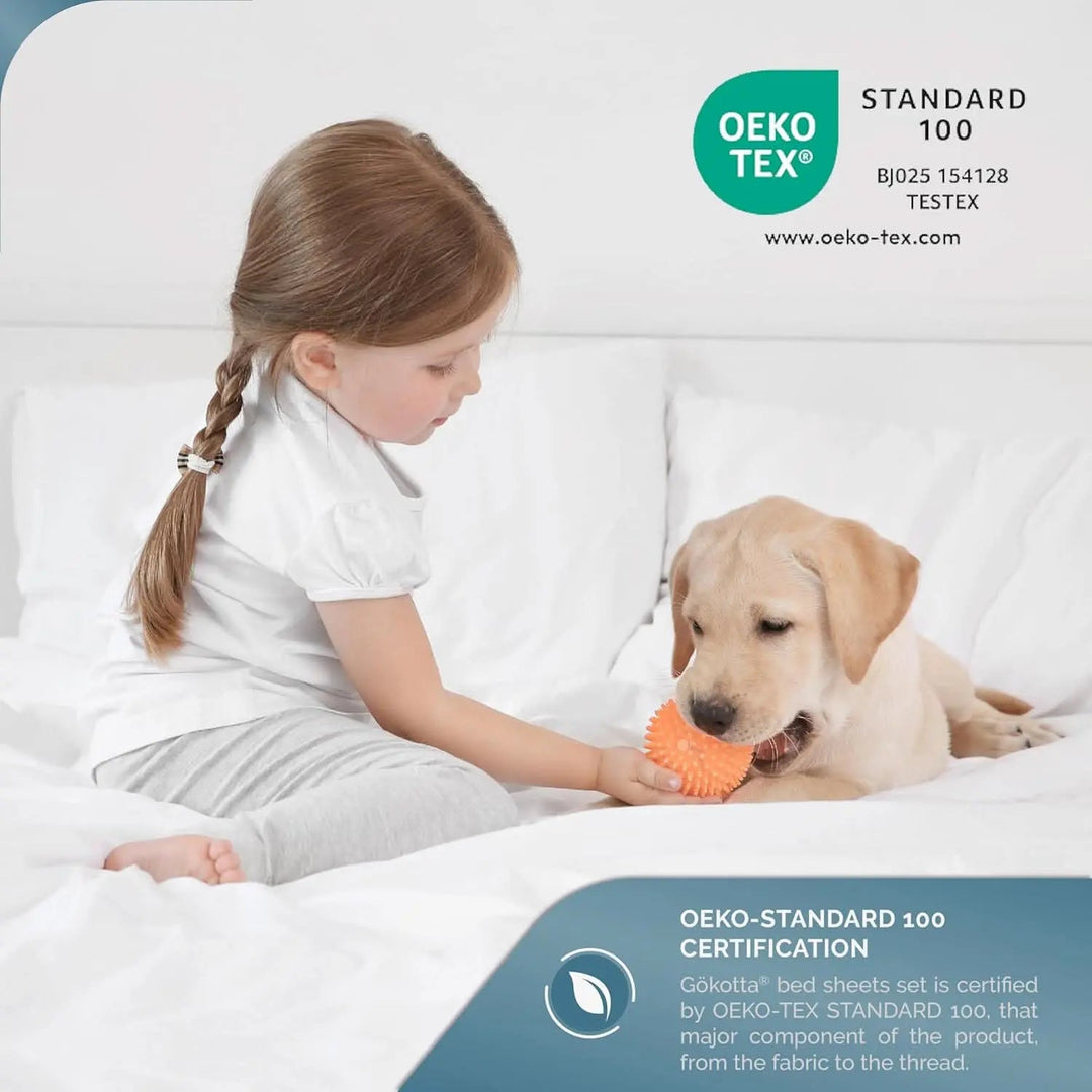 ClassicBreeze™ Cooling Bamboo Fitted Sheet - GOKOTTA