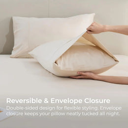 ClassicBreeze™ Cooling Bamboo Viscose Pillowcases Set - GOKOTTA