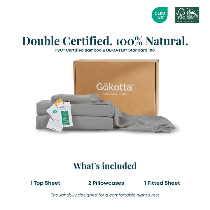 CloudLuxe™ Bamboo Sateen Sheet Set - GOKOTTA