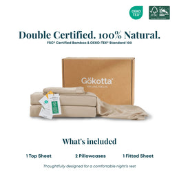 CloudLuxe™ Bamboo Sateen Sheet Set - GOKOTTA