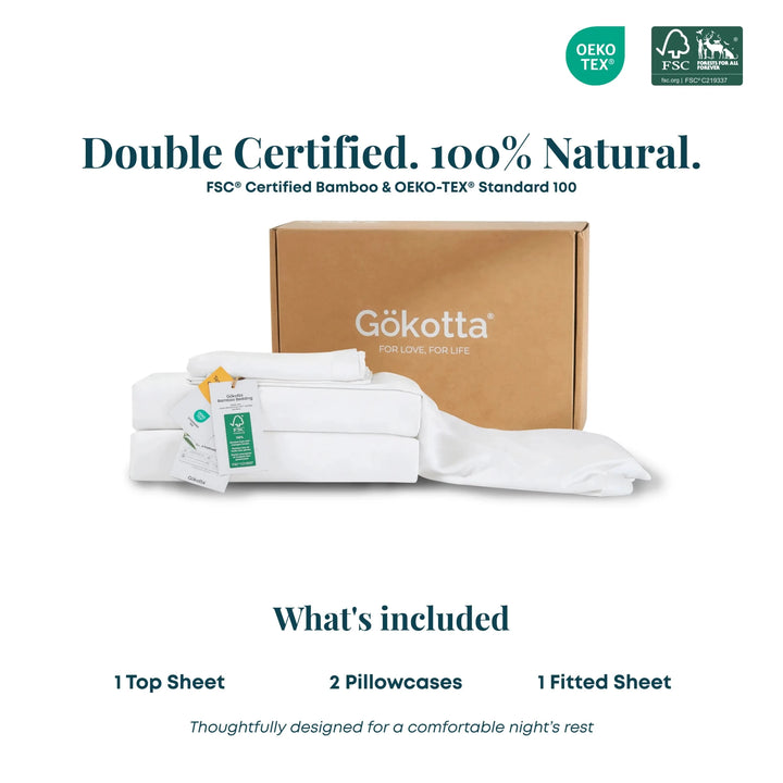 CloudLuxe™ Bamboo Sateen Sheet Set - GOKOTTA