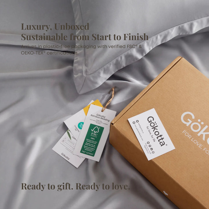 CloudLuxe™ Bamboo Sateen Sheet Set - GOKOTTA