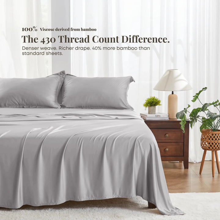 CloudLuxe™ Bamboo Sateen Sheet Set - GOKOTTA