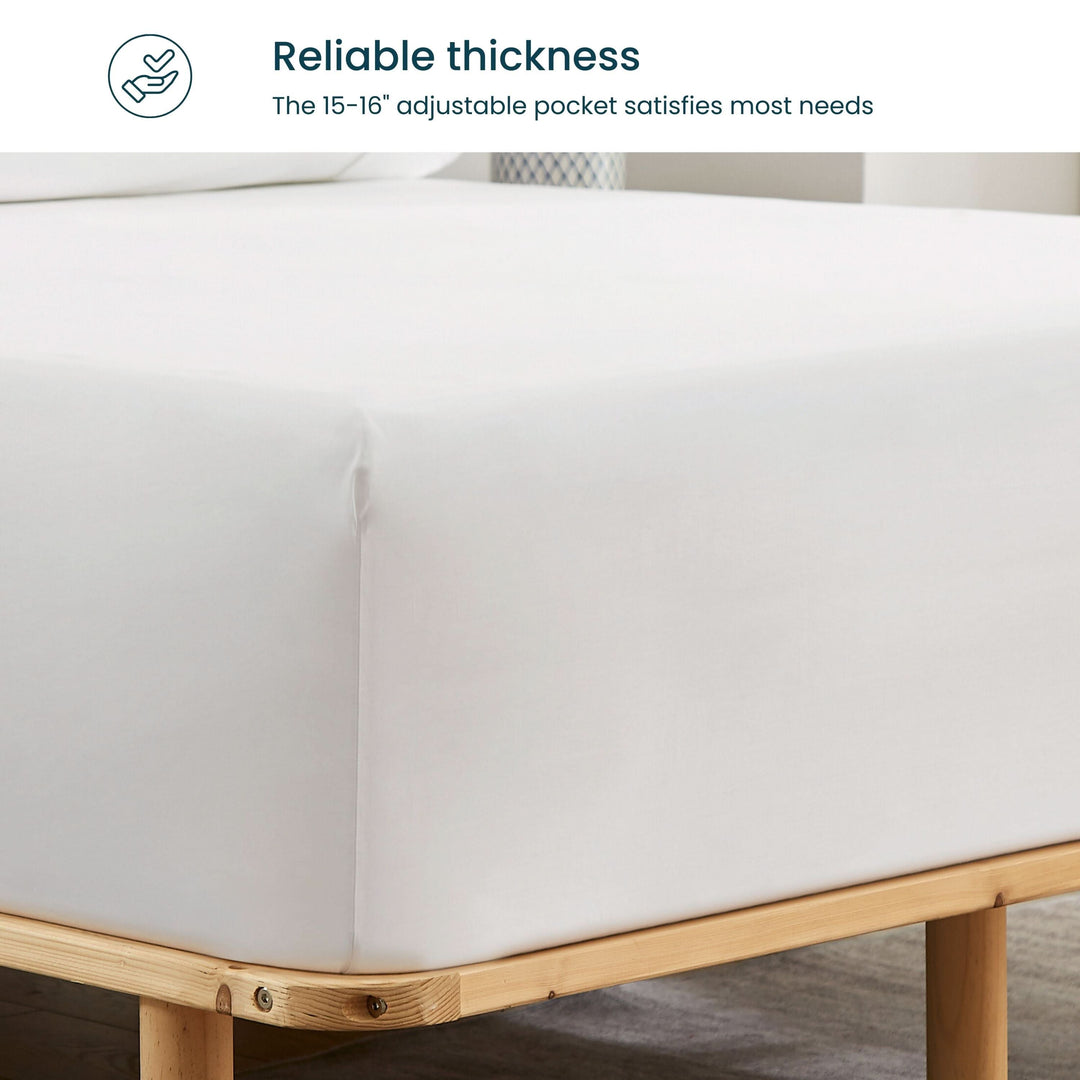 Cooling Bamboo Fitted Sheet Only - GOKOTTA