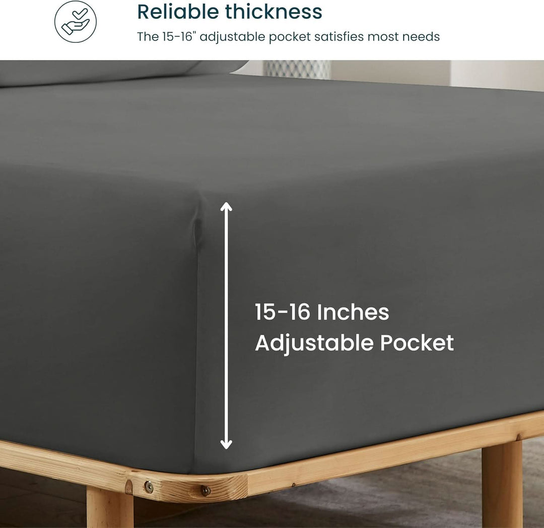 Cooling Bamboo Fitted Sheet Only - GOKOTTA