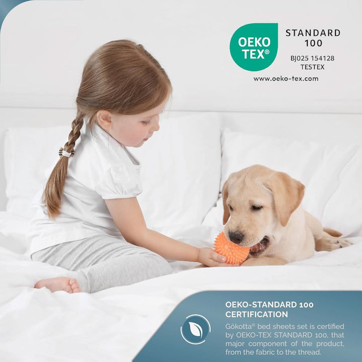 Cooling Bamboo Fitted Sheet Only - GOKOTTA