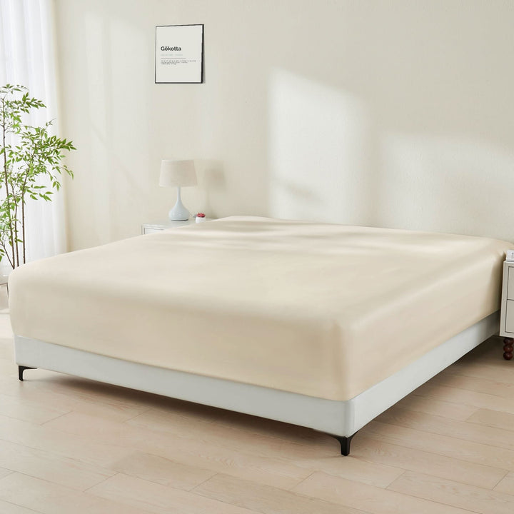 Cooling Bamboo Fitted Sheet Only - GOKOTTA