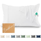 ClassicBreeze™ Cooling Bamboo Pillowcases Set, Bright White