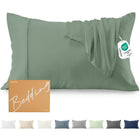 ClassicBreeze™ Cooling Bamboo Pillowcases Set, Green