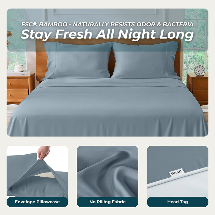 Cooling Bamboo Sheet Set - GOKOTTA