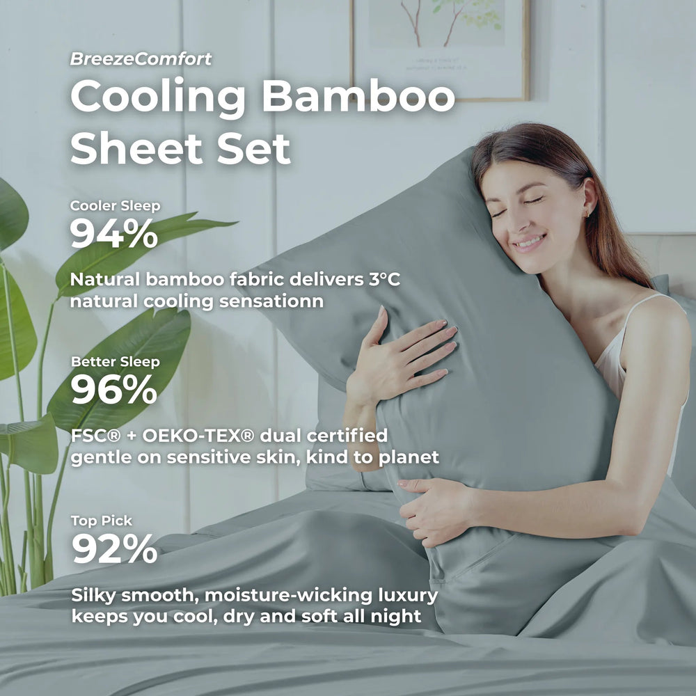 Cooling Bamboo Sheet Set - GOKOTTA