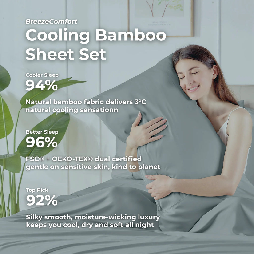 Cooling Bamboo Sheet Set - GOKOTTA