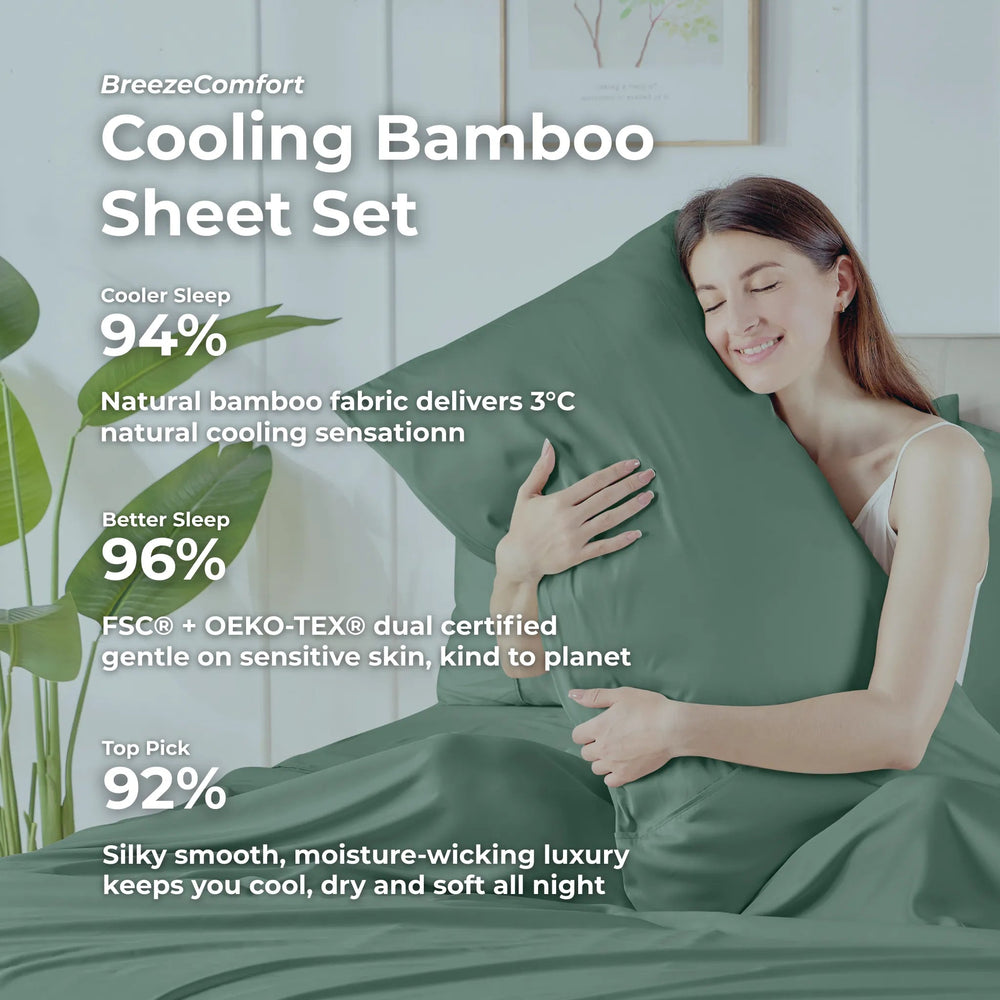 Cooling Bamboo Sheet Set - GOKOTTA