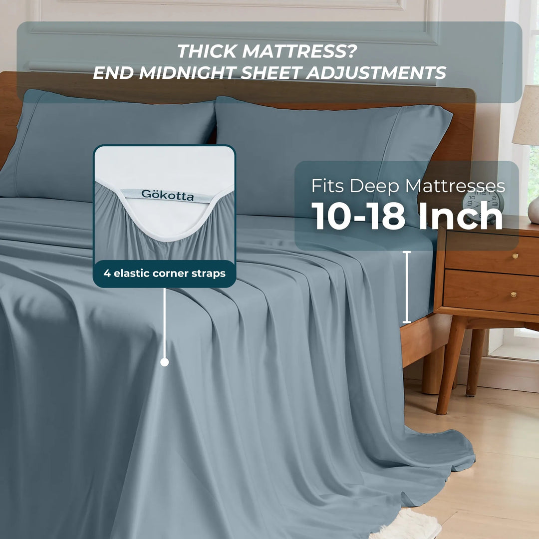 Cooling Bamboo Sheet Set - GOKOTTA