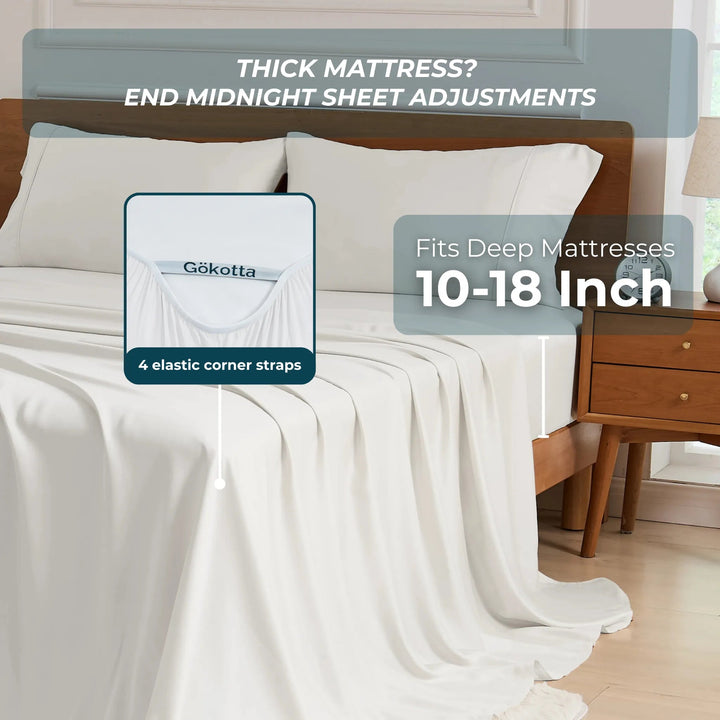 Cooling Bamboo Sheet Set - GOKOTTA