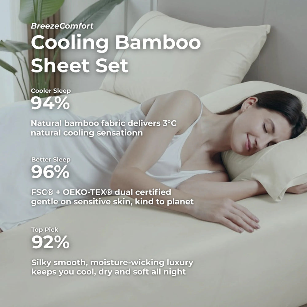 Cooling Bamboo Sheet Set - GOKOTTA