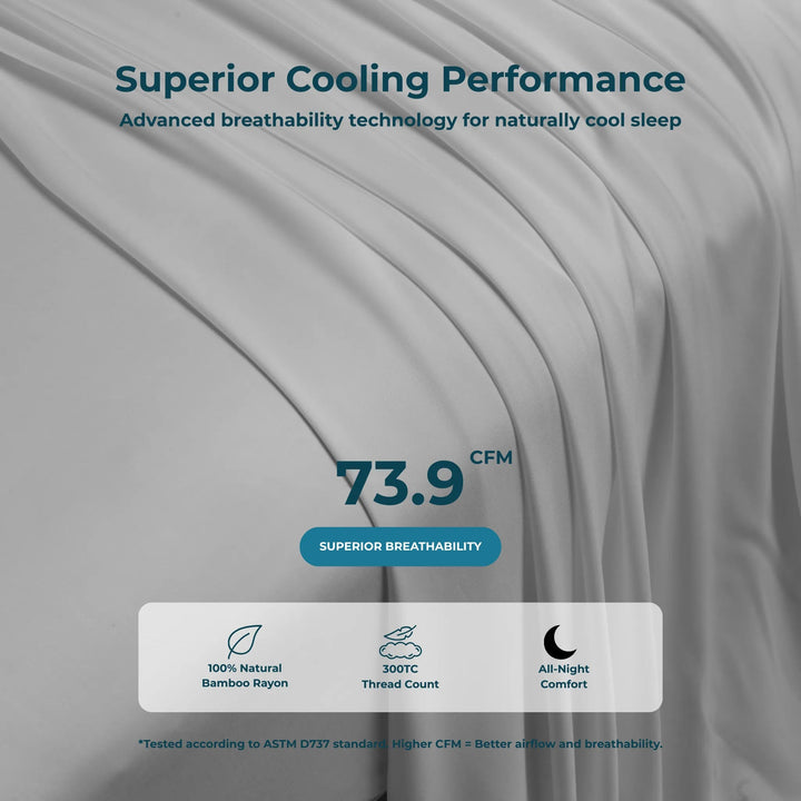 Cooling Bamboo Sheet Set - GOKOTTA