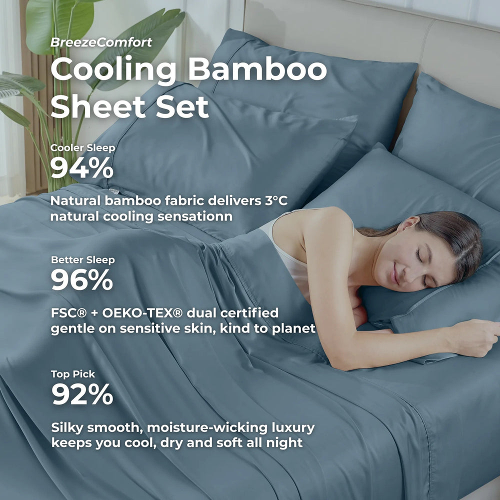 Cooling Bamboo Sheet Set - GOKOTTA