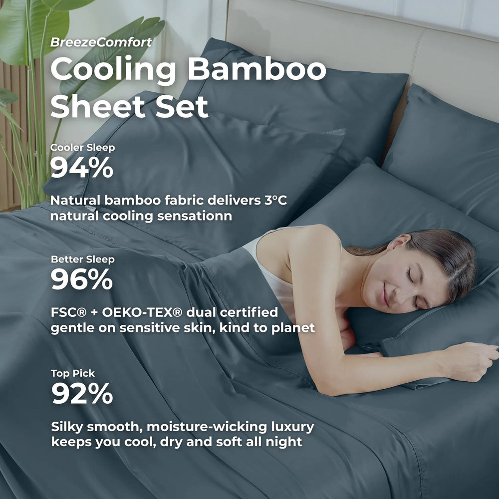 Cooling Bamboo Sheet Set - GOKOTTA