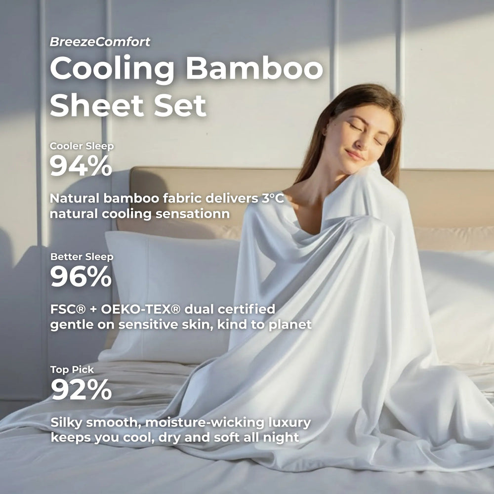 Cooling Bamboo Sheet Set - GOKOTTA