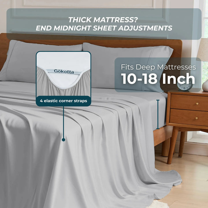 Cooling Bamboo Sheet Set - GOKOTTA