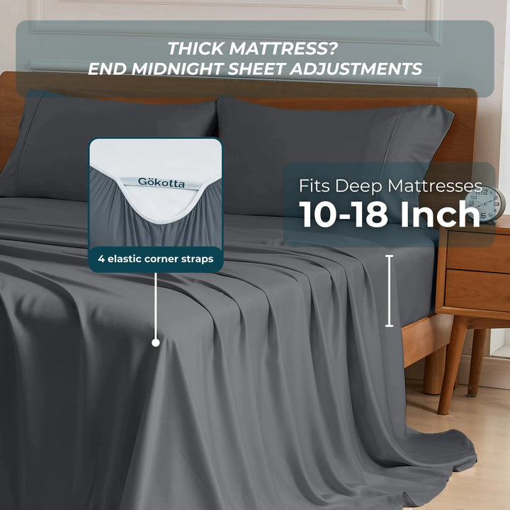 Cooling Bamboo Sheet Set - GOKOTTA