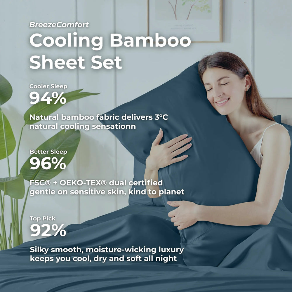 Cooling Bamboo Sheet Set - GOKOTTA
