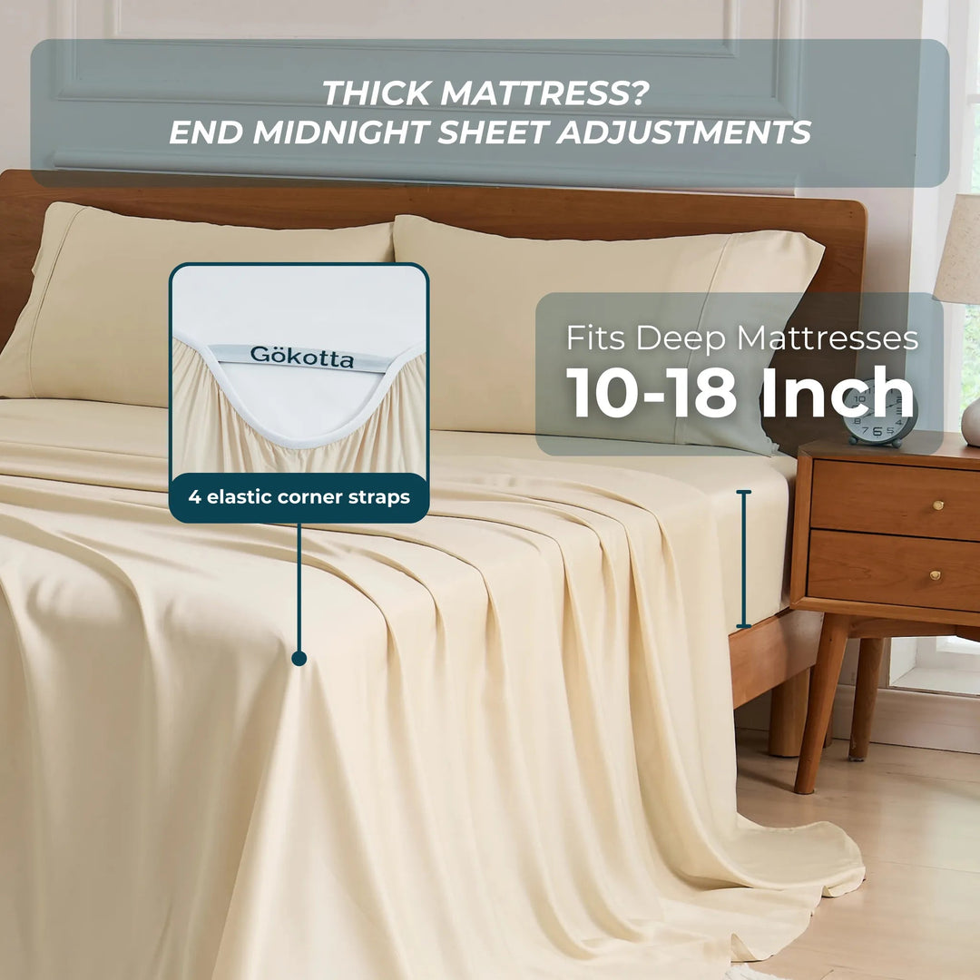 Cooling Bamboo Sheet Set - GOKOTTA
