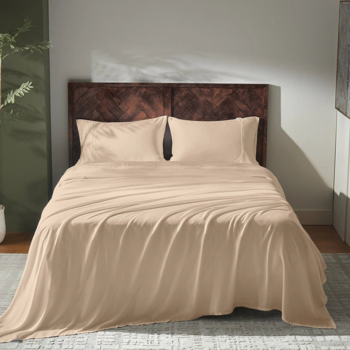 Cooling Bamboo Sheet Set, Creamy Peach - GOKOTTA