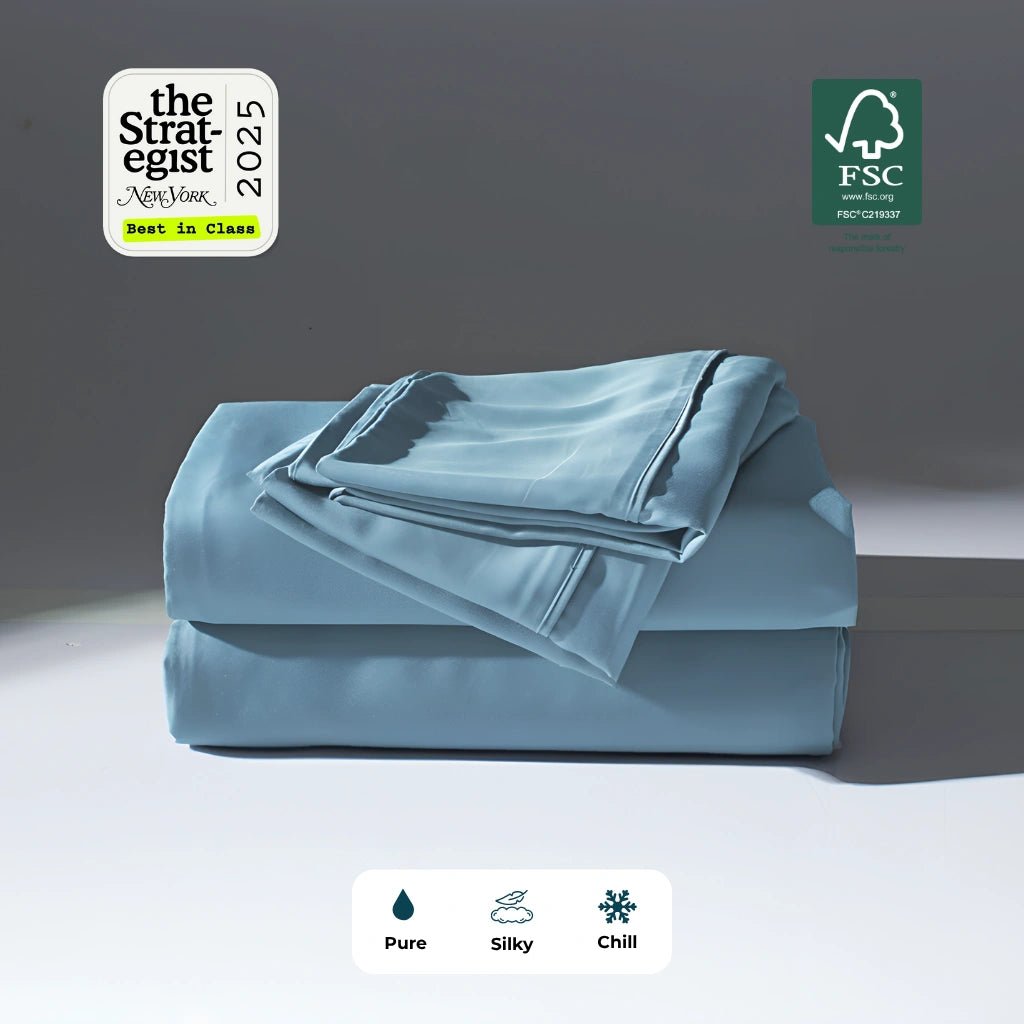 GOKOTTA Cooling Bamboo Sheet Set 16" Deep Hot Sleepers