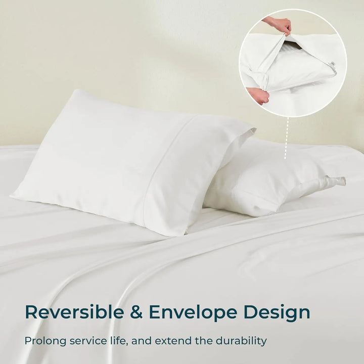 Cooling Bamboo Pillowcases Set