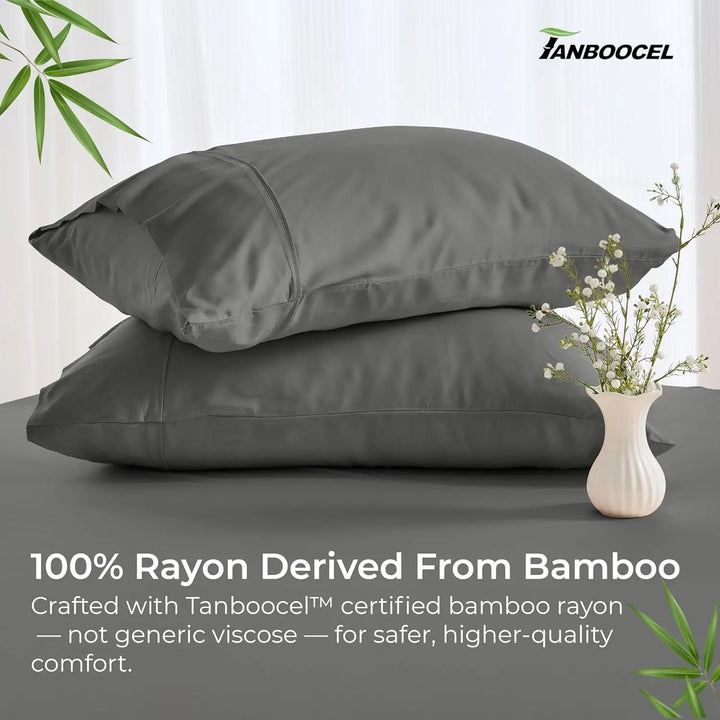 Cooling Bamboo Pillowcases Set