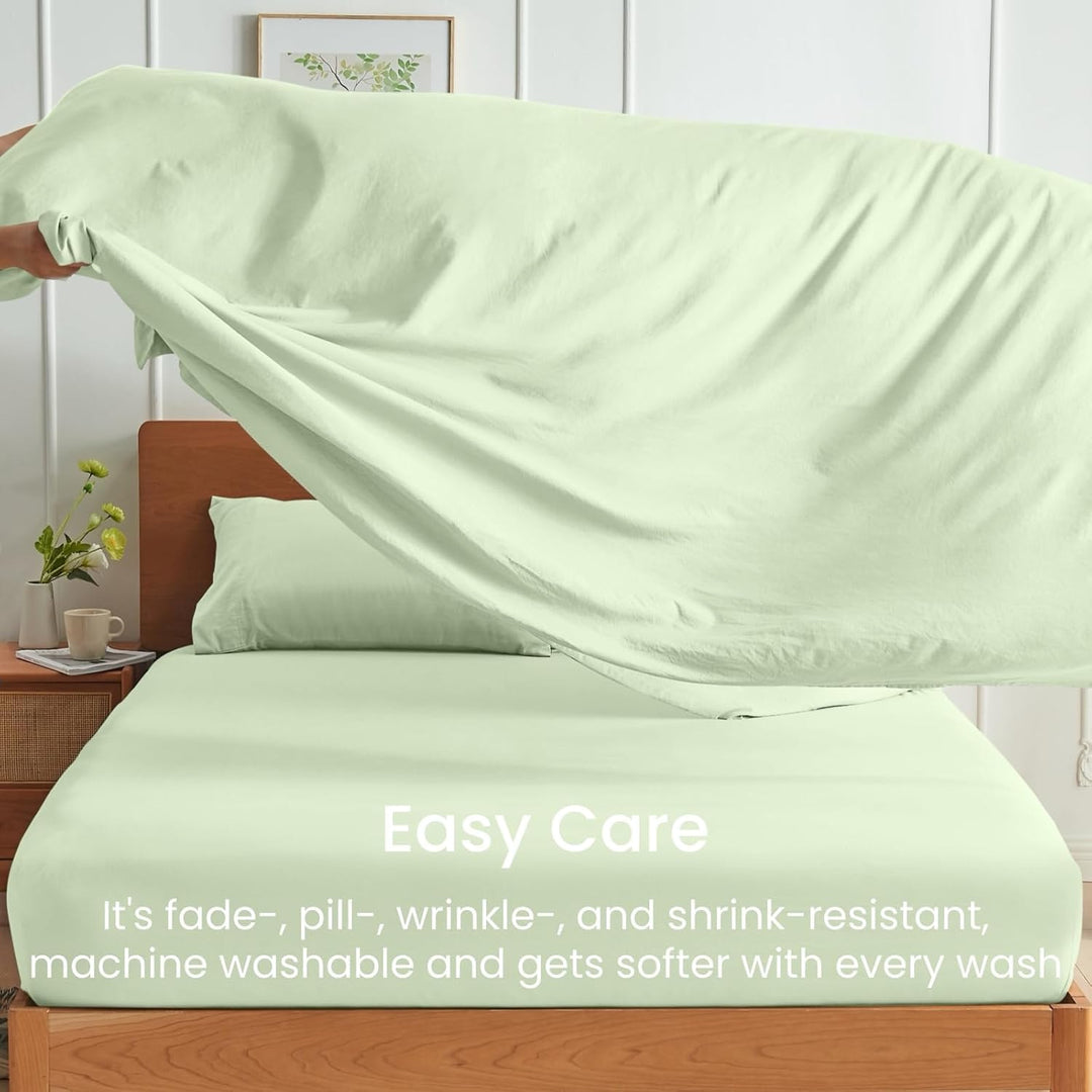 Ultra Soft Brushed Microfiber Bed Sheets Set