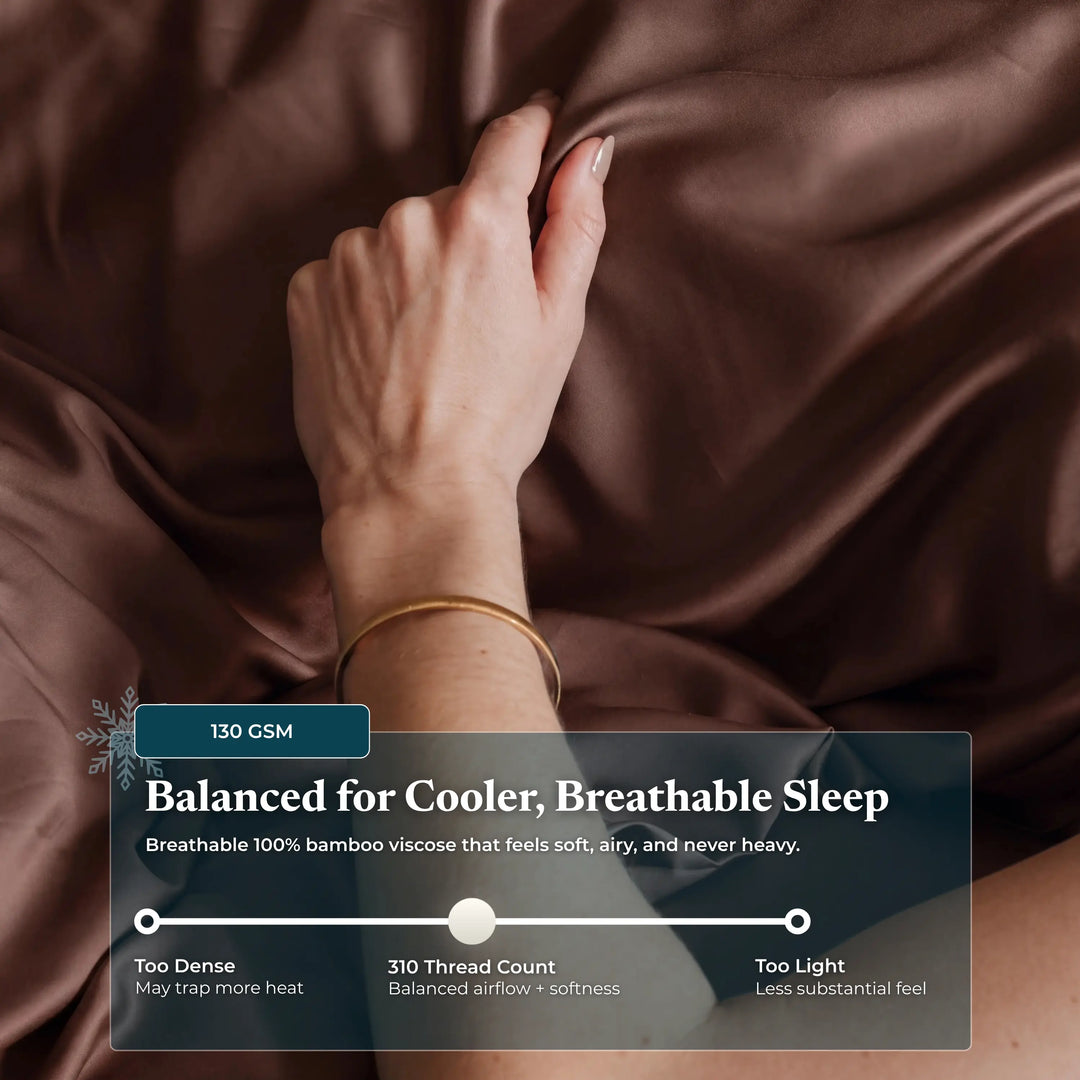 ClassicBreeze™ Bamboo Viscose Sheet Set, Sienna