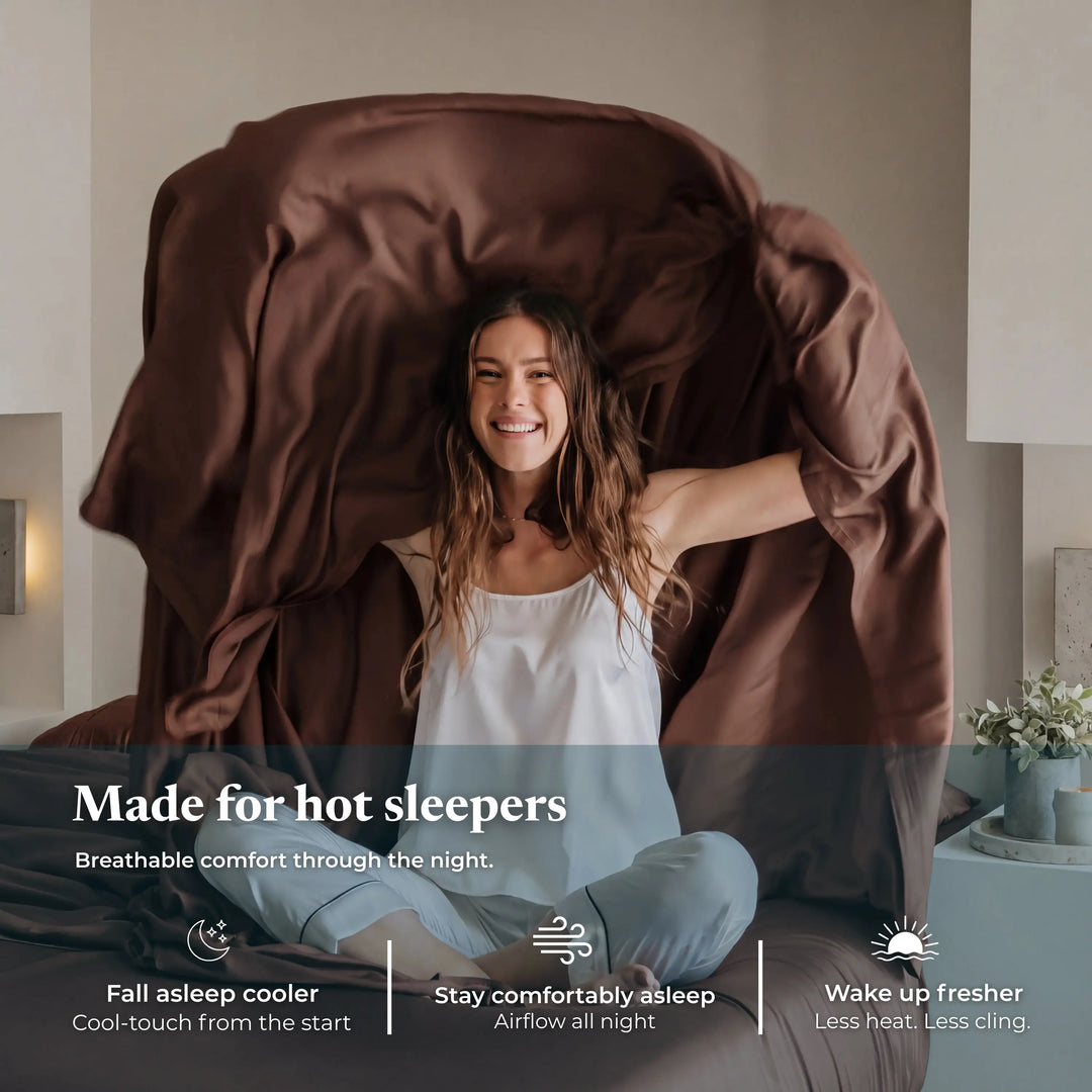 ClassicBreeze™ Bamboo Viscose Sheet Set, Sienna