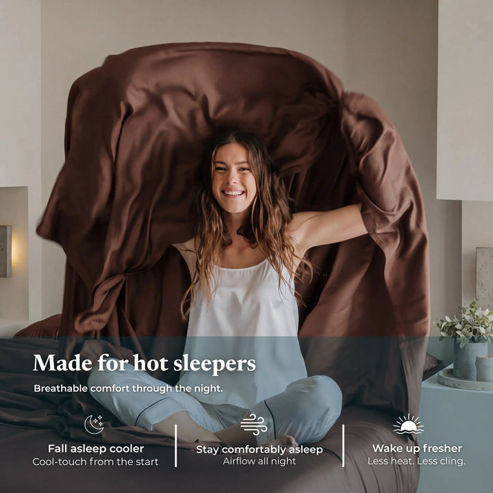 ClassicBreeze™ Bamboo Viscose Sheet Set, Sienna